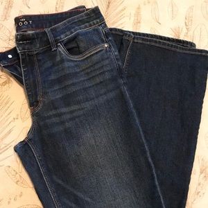 White House Black Market boot cut jeans